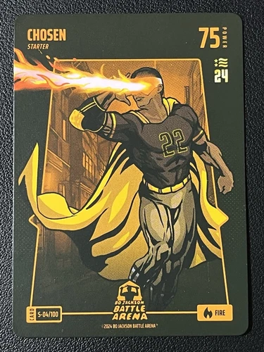2024 Bo Jackson Battle Arena Juan Soto CHOSEN Fire #S-04/100 Starter
