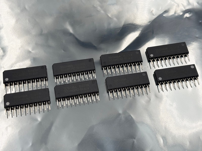 16MB Static Column Zip RAM for Commodore Amiga 3000: TC514402AZ-80 (32pcs, 1Mx4)
