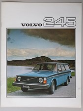 Alte Volvo Prospekte im 2er-Pack 245 Kombi und 264 Limousine 1976