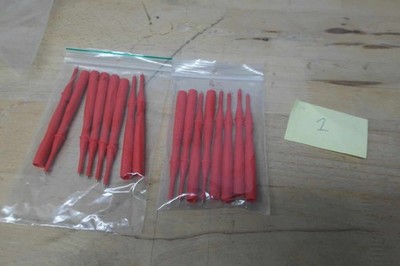 Fluke TP38 Flat Tip Test Probes    8x red in 1buy