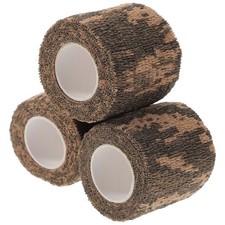 3 Rolls Outdoor Camouflage Duct Tape 5 Cm Width 4.5 M Length Hunting Wrap Tape