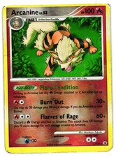 Pokemon TCG Arcanine 1/111 Reverse Holo Rare Rising Rivals DMG on eBay