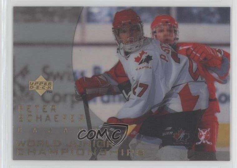 1996-97 Upper Deck Ice Peter Schaefer #135 Rookie RC 0a4