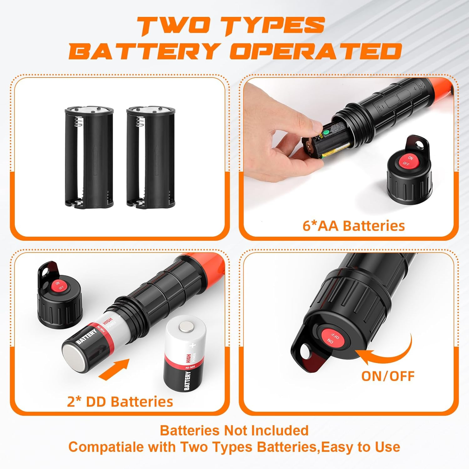 Portable Fuel Transfer Pump, Battery Powered Siphon Pump for Gasoline, Fuel, Gas