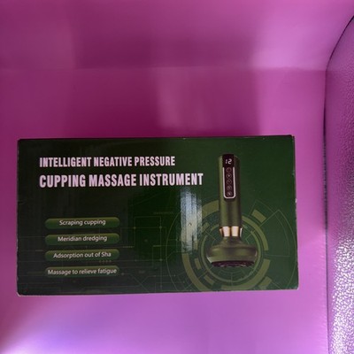 Intelligent Negative Pressure Electric Cupping Massage Instrument Gray