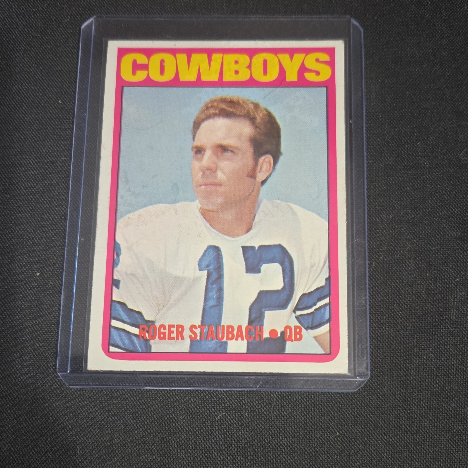 Topps 1972 Topps Roger Staubach #200 Dallas Cowboys Football Card Rookie Base