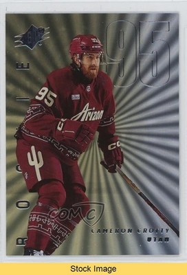 2024-25 SPx Rookies Gold Cameron Crotty #109 Rookie RC READ 06e0
