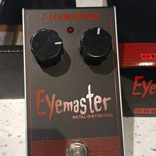 TC Electronic Eyemaster Metal Distortion Pedal Analogue True Bypass