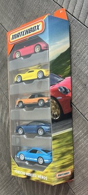 Matchbox Porsche Heroes 5 Pack 911 GT3, Targa, Carrera, 914, 918