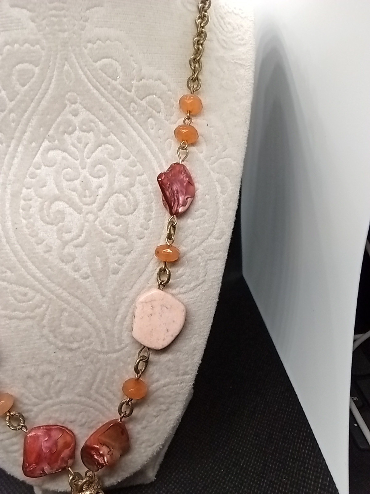 Pink Statement Necklaces - image 3