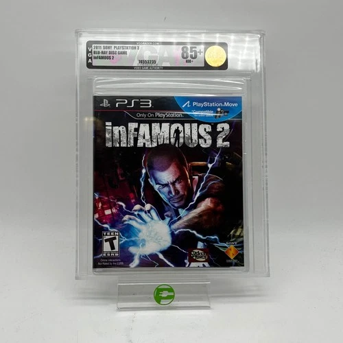 New Infamous 2 (Sony PlayStation 3 PS3, 2011) Graded Copy