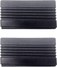 Set of 2 Bass Drum Hoop Guard Rubber Hoop Protector Insert with Self Adhesive Ba