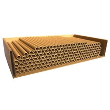 AukBeeFun Mason Bee House Cardboard Tubes,120 Pack Mason Bee Nesting Paper Tu...