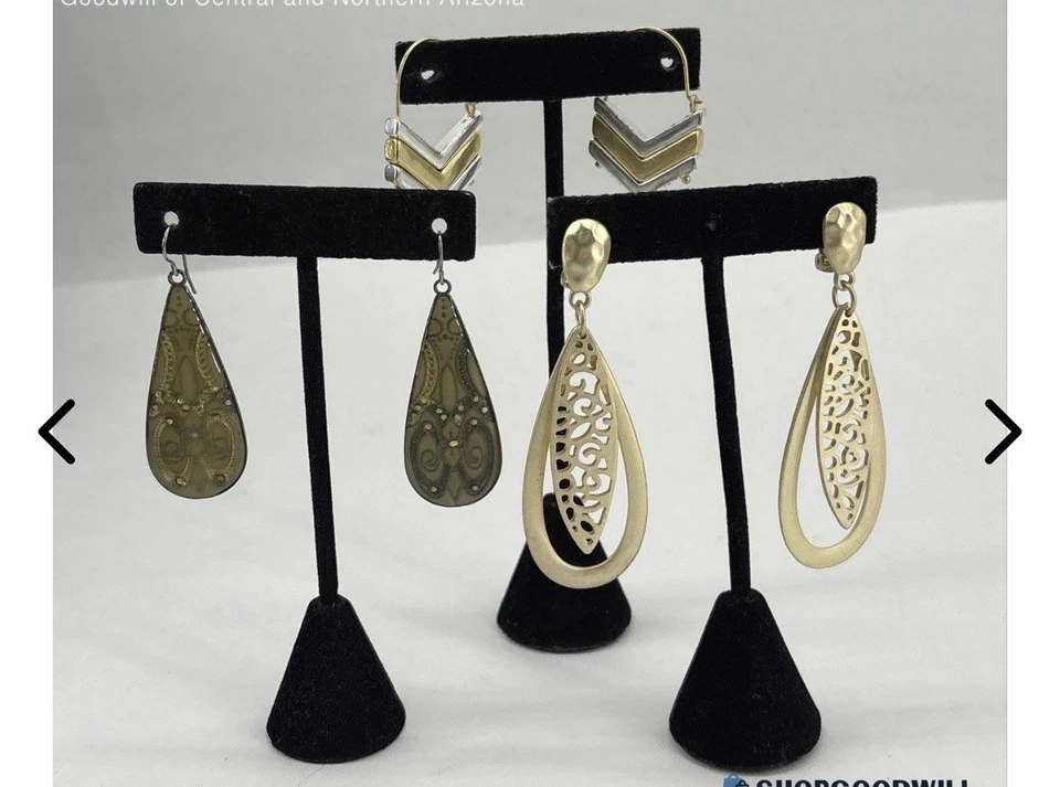 Chico’s J.Crew Robert Lee Morris Joyería Verde y Dorado/con Caja Baratija Libélula Foto 3 de 4