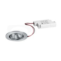 Outdoor Led Einbaustrahler-Set Inkl. Konverter, IP65, Rund, 230V, 6W 3000K 650Lm