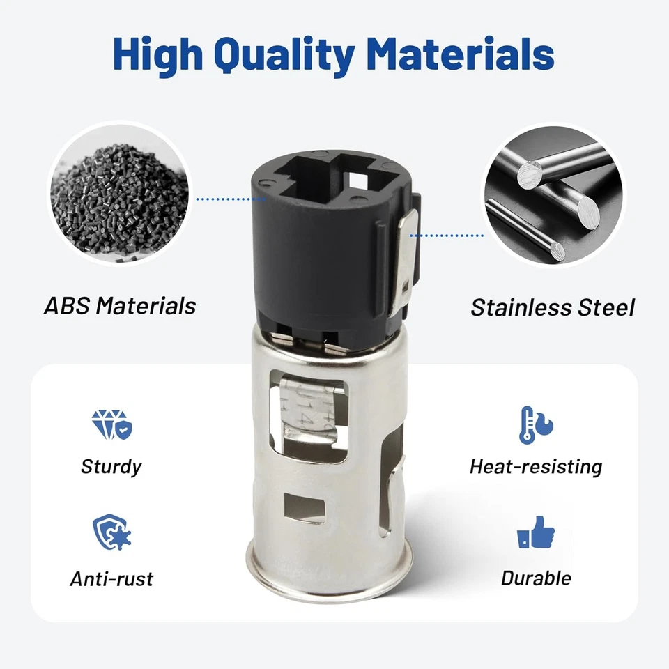 Cigarette Lighter Socket 25776667 Replace for Chevrolet Silverado 1500 2500 3500 - Image 2 of 4