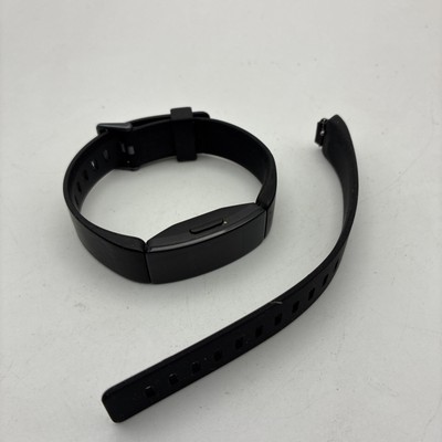 Fitbit Inspire HR Fitness Tracker - Black w/ Extra Band (Sz L) - No Charger #62