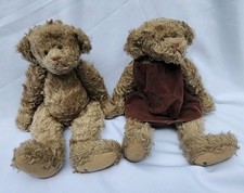 Vintage Ganz Cottage Collectibles Teddy Bear Plush Brown Jointed Owen Lynda