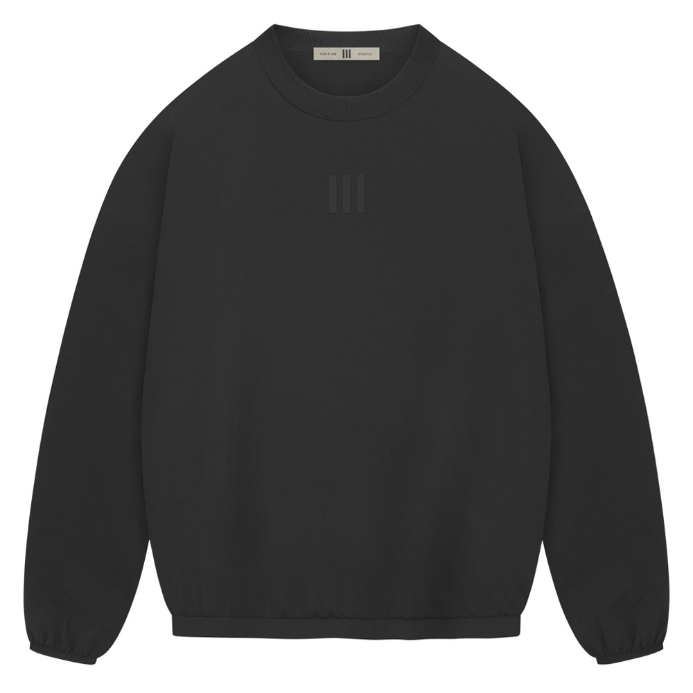 adidas Fear Of God Athletics Crew Neck Sweatshirt Mens Black  IS6173