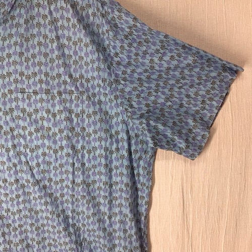 Tori Richard Men’s 2XL Short Sleeve Button Up Hawaiian Shirt All Over Palm Tree - Picture 3 of 6