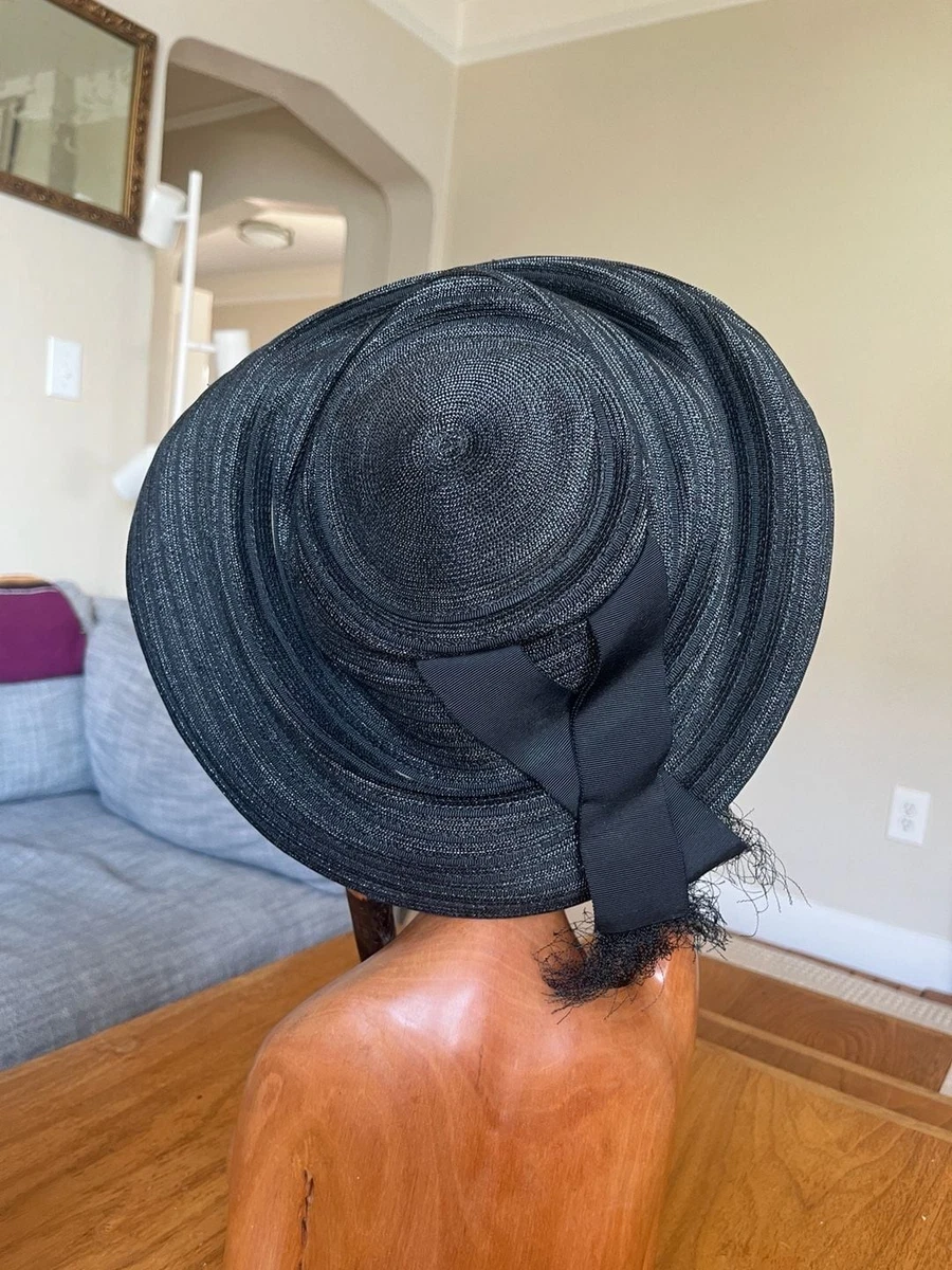 Wide Brim Formal Original Vintage Hats for Women for sale  display picture 2