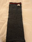 Vintage 1980s GUCCI Wool Knit Scarf Diamond Jacquard Web Stripe Shield Crest Lab — photo 2