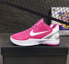 Kobe 6 Protro Kay Yow Think Pink Pinkfire Metallic Silver DJ3596-600 Men's