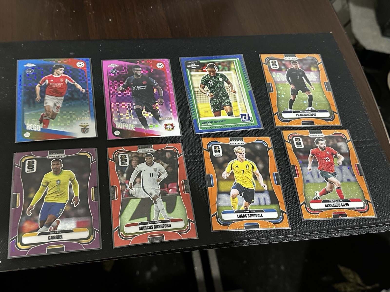 2026 Panini Prizm FIFA World Cup Soccer Autos 100+ Card Lot Numbered RC WhatNot view 13