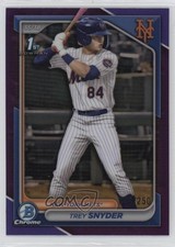 2024 Bowman Draft Chrome Purple Refractor /250 Trey Snyder #BDC-138 04cw
