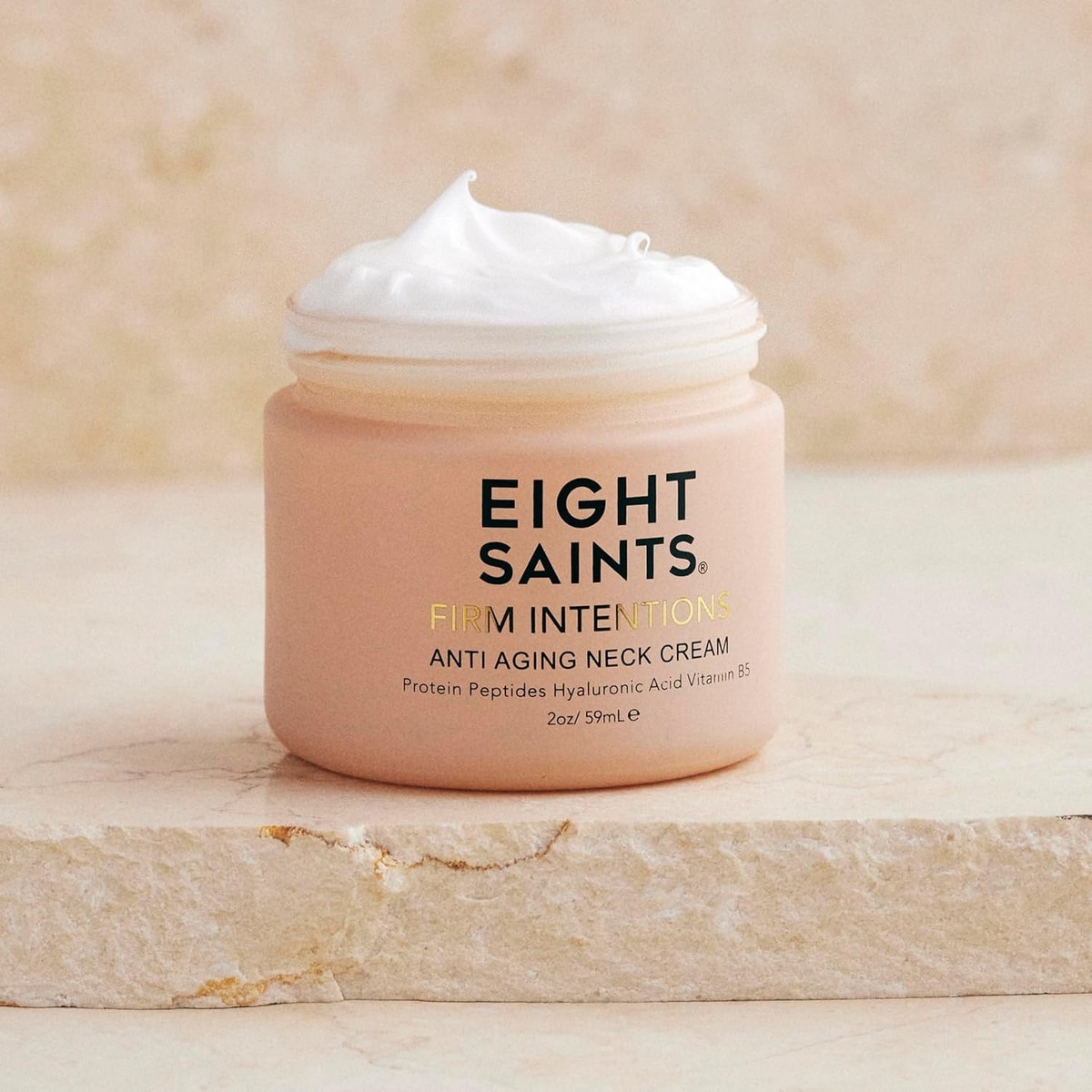 Eight Saints Firm Intentions Anti Aging Neck Cream, Natural