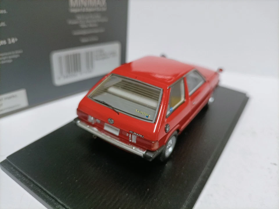 Spark 1:43 Subaru Leone Swingback 1979 RedCoupe Car Model - Image 3 of 4