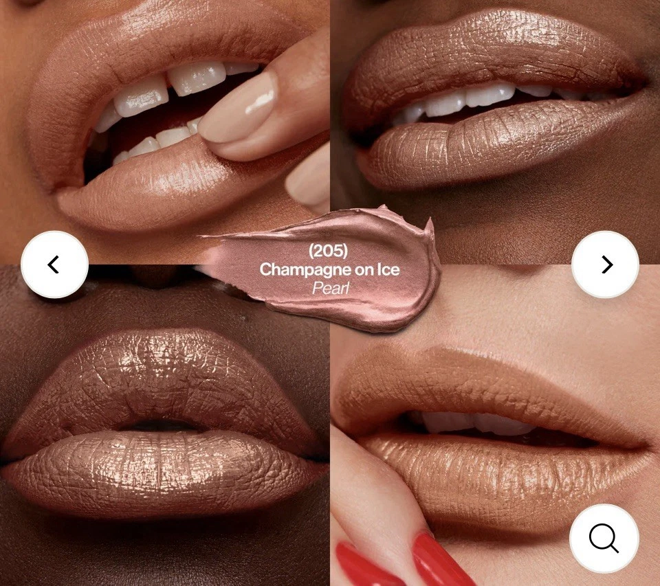 2 Pack Revlon Super Lustrous Pearl Lipstick 205 Champagne on Ice, 0.15 oz Sealed - Image 3 of 4