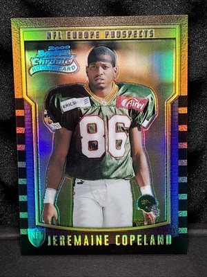 2000 Bowman Chrome - NFL Europe Prospects Jeremaine Copeland #162 Refractor