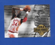 1994-95 Fleer Ultra Hakeem Olajuwon *NBA Award winner* INSERT NRMT-MT