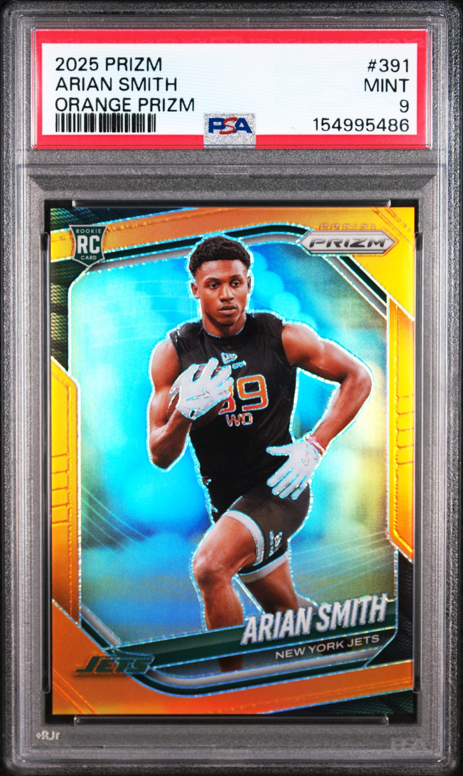 Arian Smith Panini Prizm #391 Orange