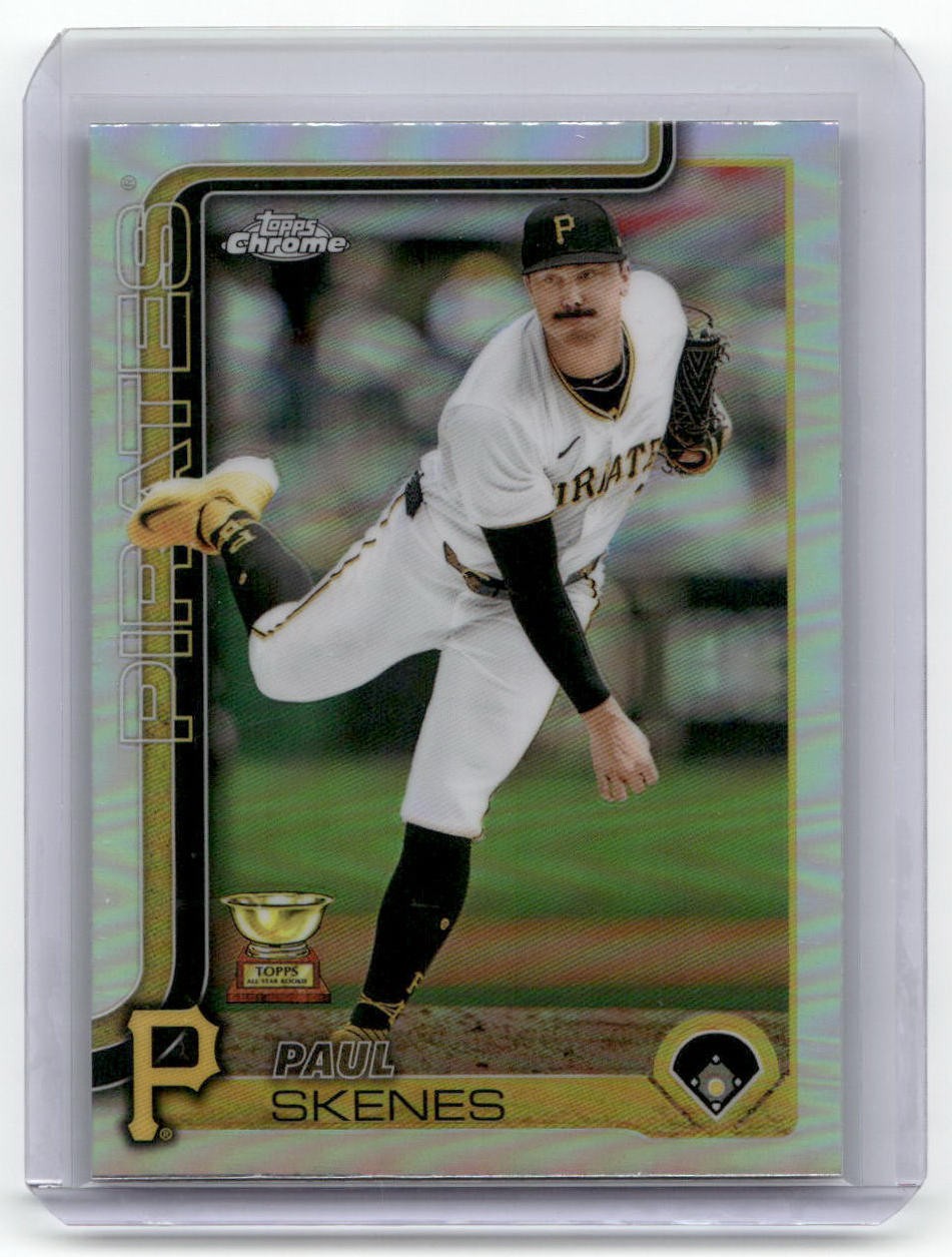 2025 Topps Chrome #300 Paul Skenes Refractors