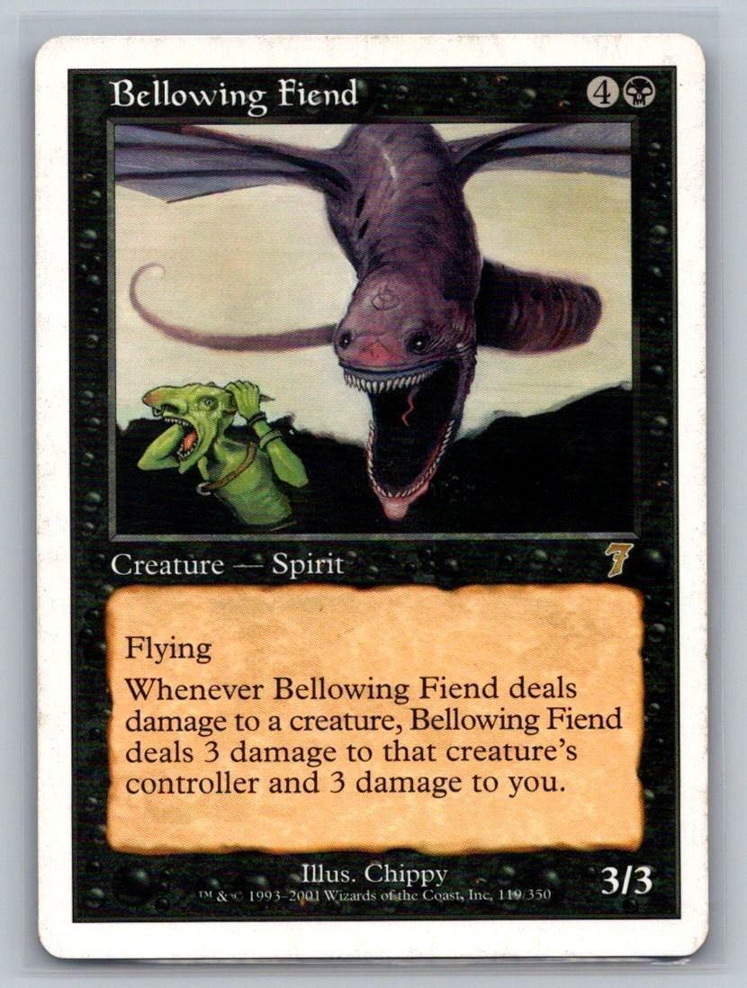 Bellowing Fiend R 7th Edition 119 LP