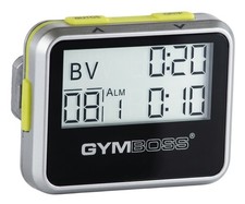 Gymboss Interval Timer and Stopwatch - Silver...