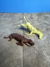 VTG. ORIGINAL MARX DEAD CALVARY HORSE And FALLING HORSES