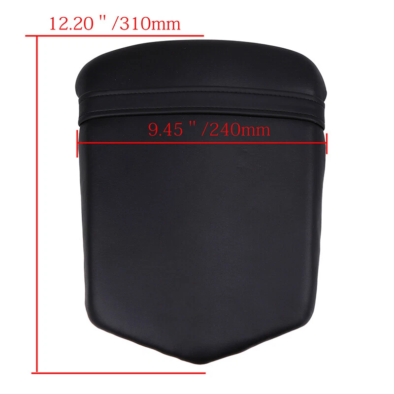 Assento traseiro de motocicleta passageiro Pillion Pad para Yamaha YZF R1 YZF-R1 2000-2001 - Imagem 3 de 4