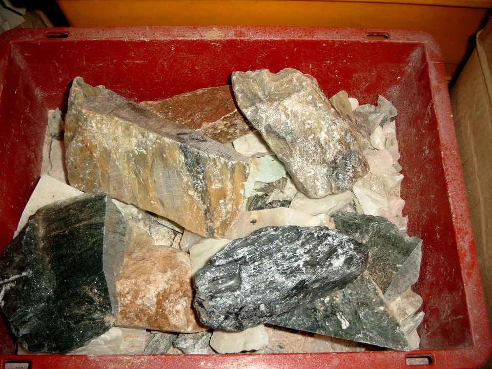 Speckstein 4Kg Künstlerqualität gemischte Farben und Größen auch nach Wunsch ! - Bild 2 von 4