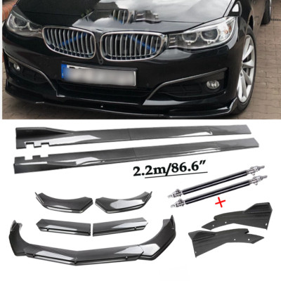 Carbon Fiber Front Bumper Lip Spoiler For BMW 320i 328i 330i F30 F35 Body Kits