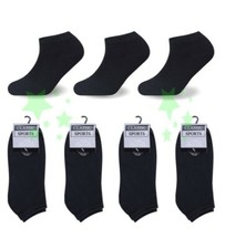 Mens Trainer Liner Sports Ankle Socks Boys Adults Size 6-11