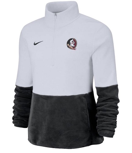 NCAA Women's Campus Pullover - Oversized Burnout Fleece Sweatshirt, Oatmeal Color - View #8
