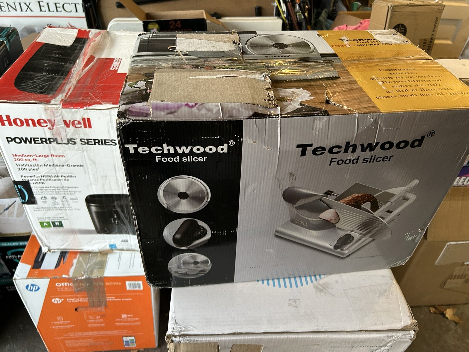 Techwood Electric Deil Food Slicer Meat Slicer eBay