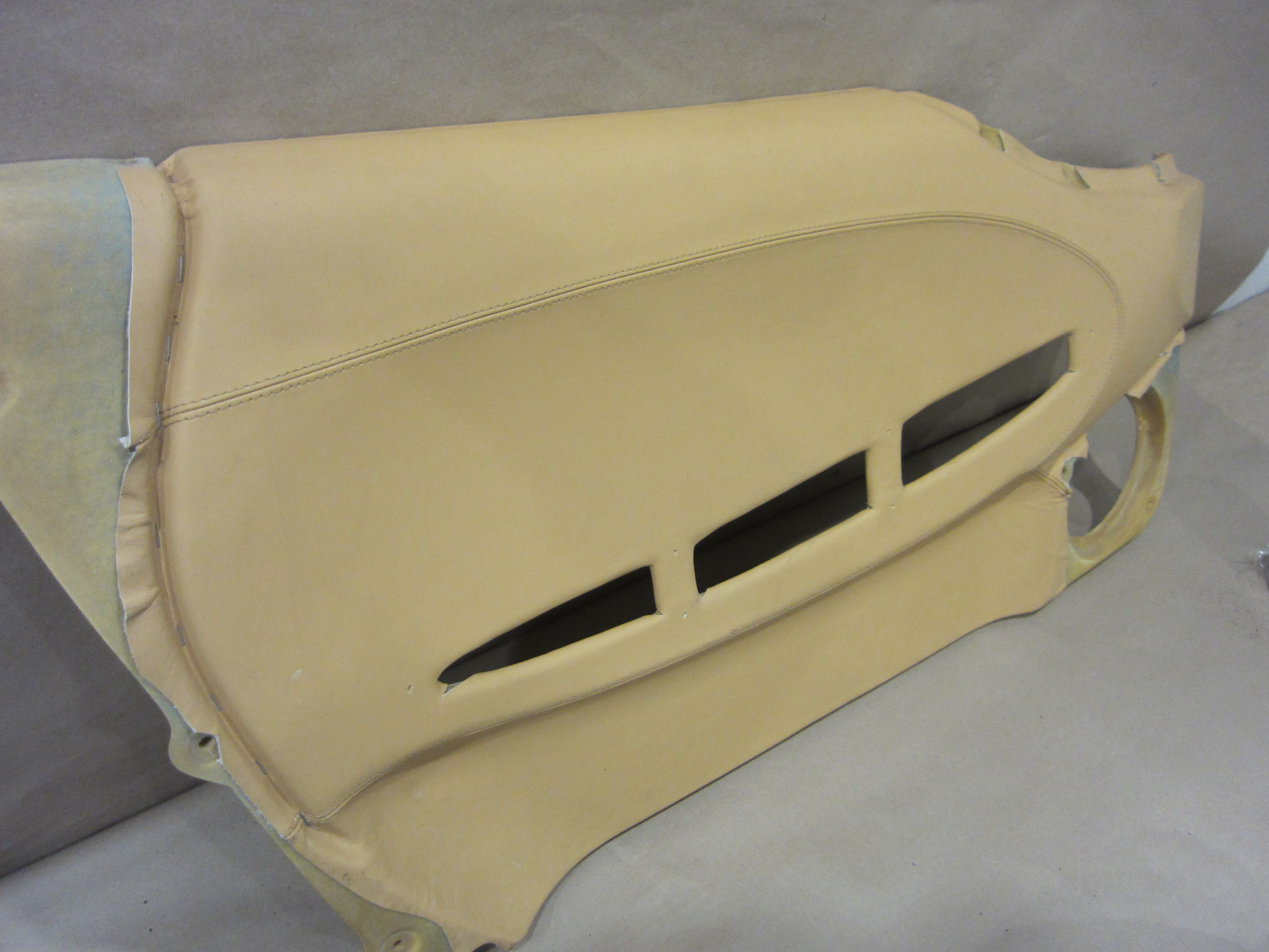 Ferrari 360.-  LH Interior Door Panel. Beige Color -  Part# 65007605