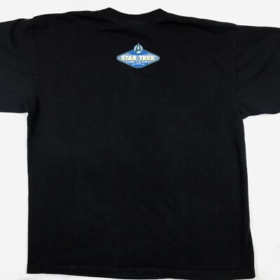 vtg 90s STAR TREK T-Shirt XL tv movie sci fi film next generation