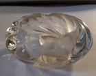 vintage salt dish cut glass clear  — photo 5