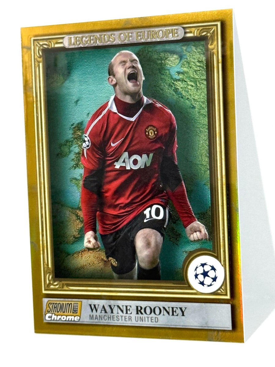 Topps Chrome WAYNE ROONEY ルーニー 直筆サインカード Wayne Rooney 2022 Topps Chrome UEFA Club Competitions #CA-WR