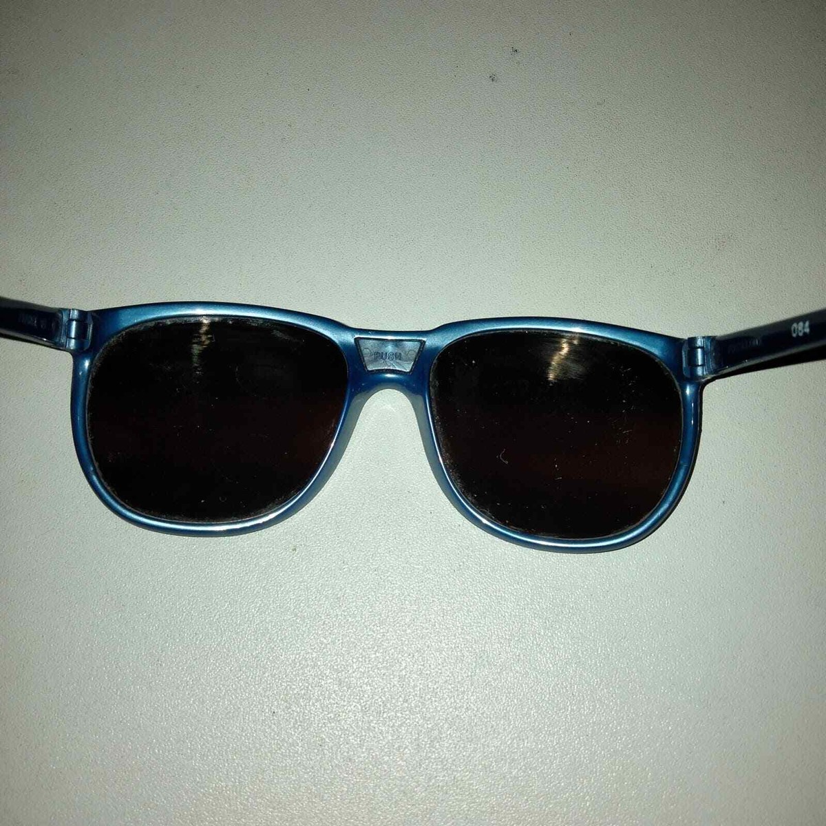 Vintage Vuarnet 084 Skilynx Slate Blue Sunglasses Shades  display picture 3